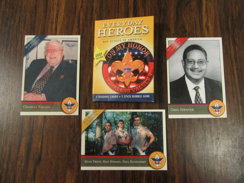 Everyday Heroes Boy Scout Trading Cards, 2001 Edition