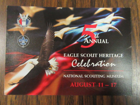 National Scouting Museum 2007 Eagle Scout Heritage Celebration Postcard