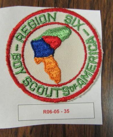 Region 6 Twill Patch, real