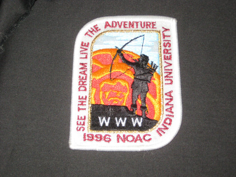 1996 NOAC White Border Pocket Patch