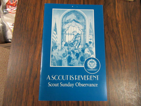 A Scout is Reverent Scout Sunday Observance Booklet