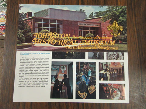 Johnston Historical Museum 1960 Dedication Program, & Promotional Brochure