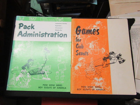Cub Scout Pow Wow Books, 1960's