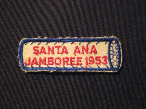 Santa Ana Jamboree 1953 Jamboree Patch