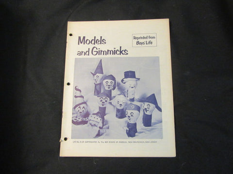 Models and Gimmicks, Boys' Life Reprints 1950-60's