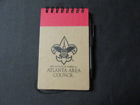 Atlanta Area Council Notepad and Pen