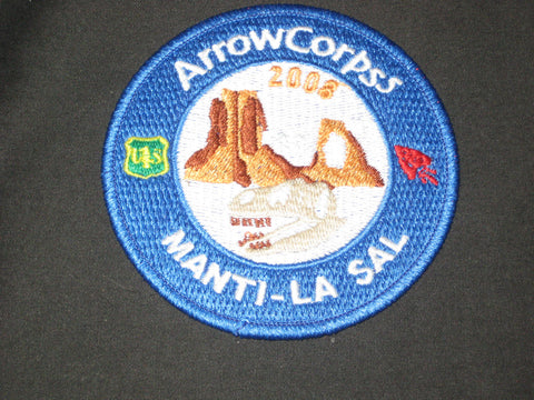 2008 Arrowcorps5 Manti-La Sal round Pocket Patch