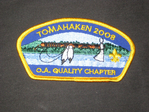 Kawida 480 Tomahaken 2008 Quality Chapter Patch