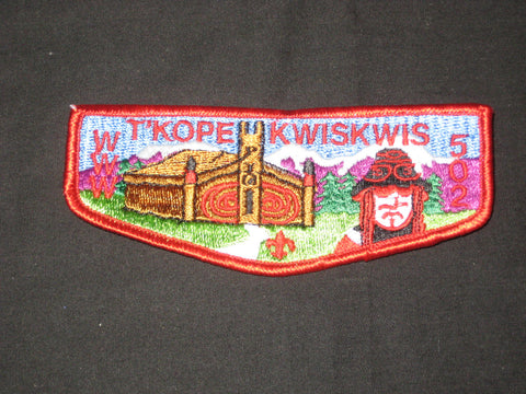 T'Kope Kwiskwis 502 s24 Flap