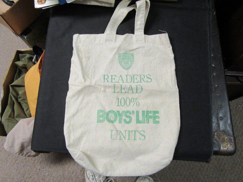 Philmont Jr. Leader Instructor Camp 100% Boys' Life Canvass Carryall Bag