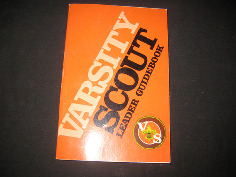 Varsity Scout Leader Guidebook 3rd ed, lst pr 1984