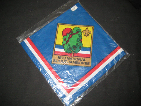 1973 National Jamboree lot of 2 Official Neckerchiefs