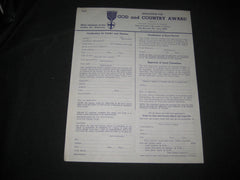 god and country award - the carolina trader