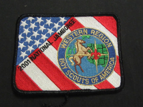 2001 National Jamboree Western Region Patch