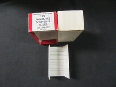 1977 National Jamboree Souvenir 35mm Slides Box
