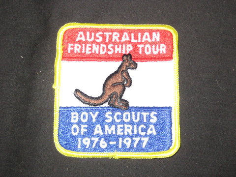 Australian Friendship Tour BSA 1976-77 Patch