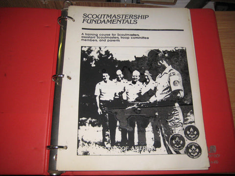 Scoutmaster Fundamentals, 1990s, Manual