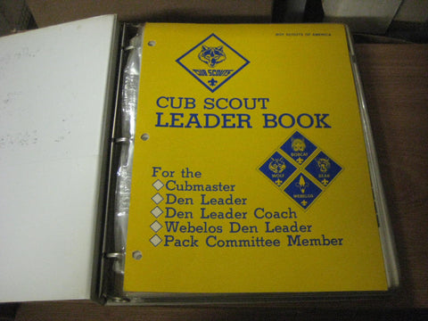 Cub Scout Leader Book, 1983