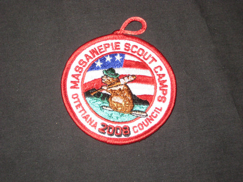 Massawepie Scout Camps 2008 Patch