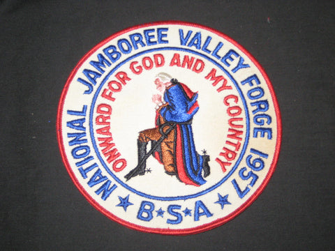 1957 National Jamboree Jacket Patch