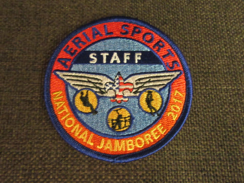 2017 National Jamboree Aerial Sports Staff Pocket Patch