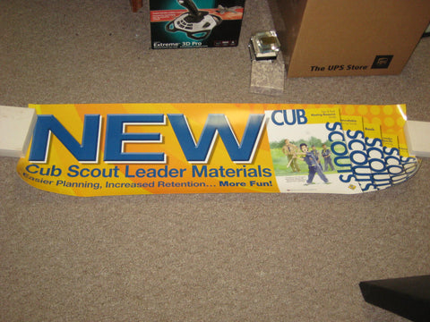 New Cub Scout Leader Materials Poster