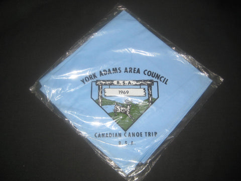 York-Adams Area Council 1969 Canadian Canoe Trip Neckerchief