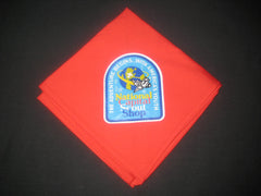 1989 National Jamboree National Scout Shop Neckerchief - the carolina trader