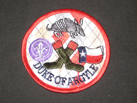 1999 World Jamboree Duke of Argyle Patch