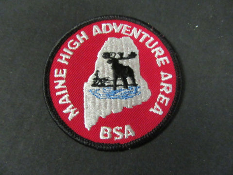 Maine High Adventure Area Pocket Patch