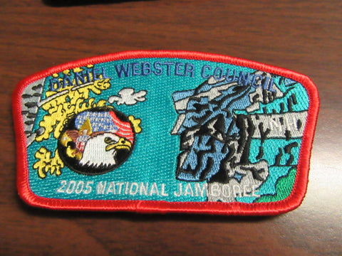 Daniel Webster Council 2005 National Jamboree Red Border JSP