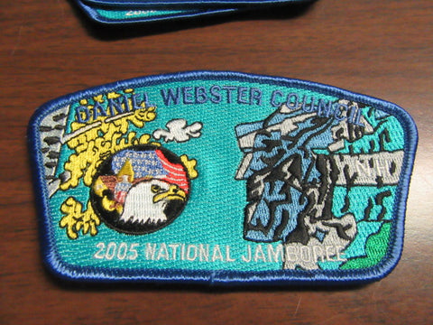 Daniel Webster Council 2005 National Jamboree Blue Border JSP