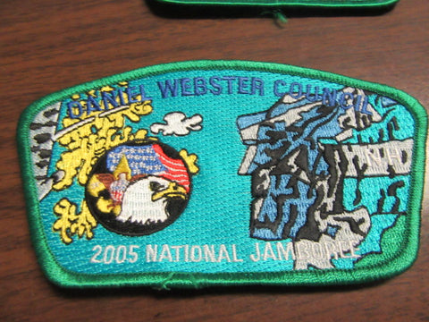 Daniel Webster Council 2005 National Jamboree Green Border JSP