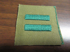 Patrol Leader on Khaki Square Patch