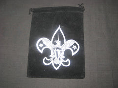 Tenderfoot emblem felt storage bag  - the carolina trader