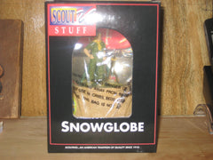 The Scoutmaster Csatari Musical Snowglobe - the carolina trader
