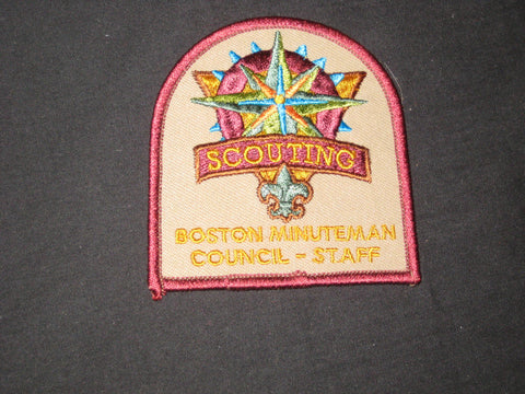 Boston Minuteman Council Staff Patch