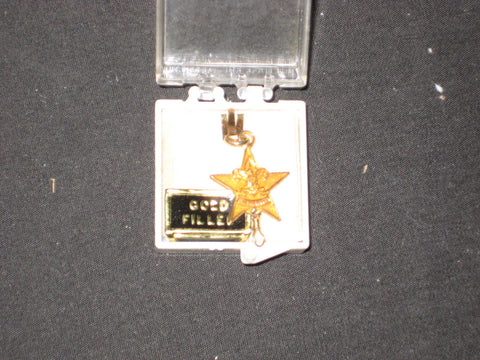 Star Rank Mother's Charm, gold filled