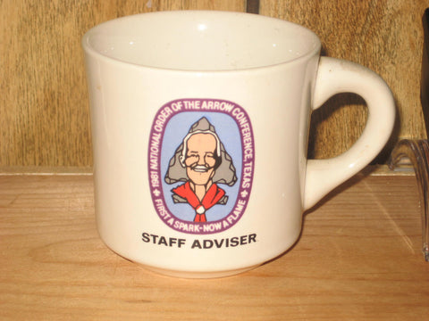 1981 NOAC Staff Adviser Mug