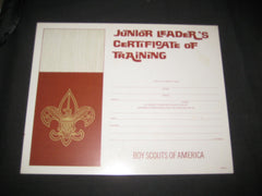 Junior Leader training - the carolina trader