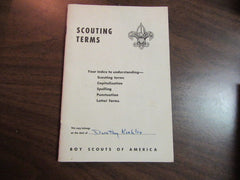 Boy Scout literature - the carolina trader