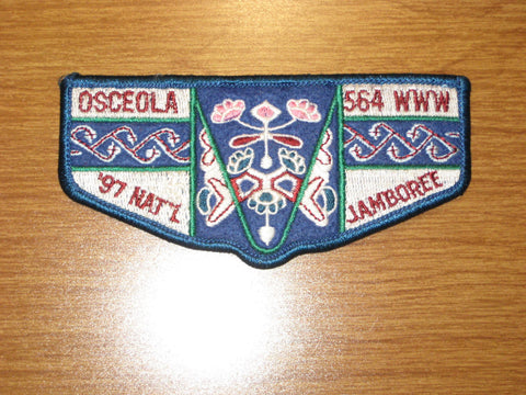 Osceola 564 f2 1997 National Jamboree Flap