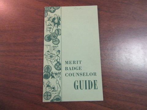 Merit Badge Counselor Guide, April 1950 printing