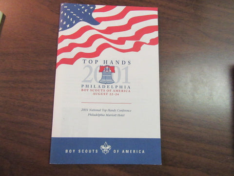 Top Hands Conference 2001 Philadelphia Program