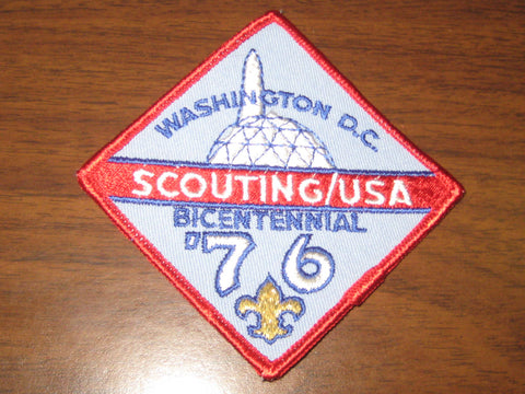Scouting/USA Bicentennial 1976 Washington, DC Patch
