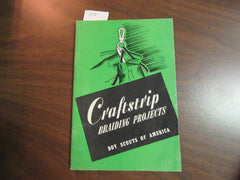 Craftstrip Braiding Projects, BSA Feb. 1978