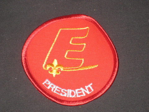 Explorer President Patch, Big E with bar