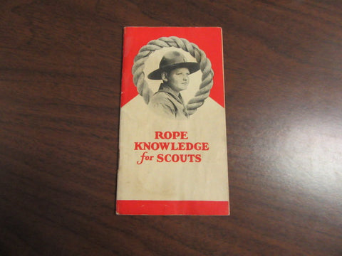 Rope Knowledge for Scouts  1933