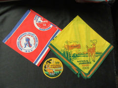 1969 National Jamboree Neckerchiefs and Pocket Patch