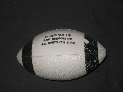 Round 'Em Up and Reregister All Units on Time Football
